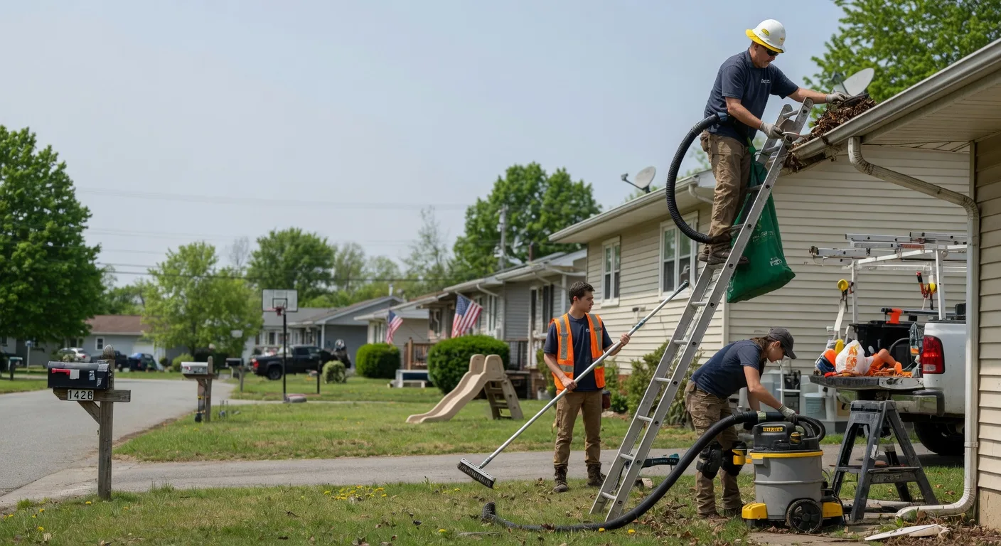 Gutter Installation in West Newton, IN near me